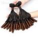 Professional Unprocessed Funmi Virgin Hair 16 Inch Ombre Spiral Curl