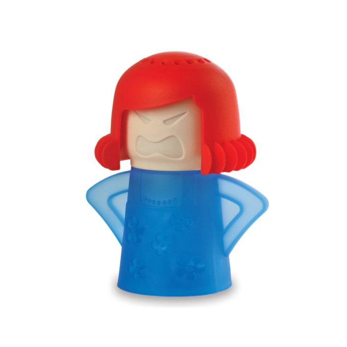 1PC Microwave Cleaner Angry Mama Oven Steam Cleaner Odor Absorber Easily Cleans The Crud in Minutes