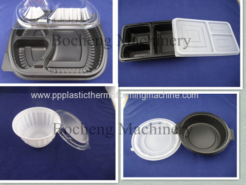 Hot Selling Disposable Cup Plastic PP Material Lid Forming Machine