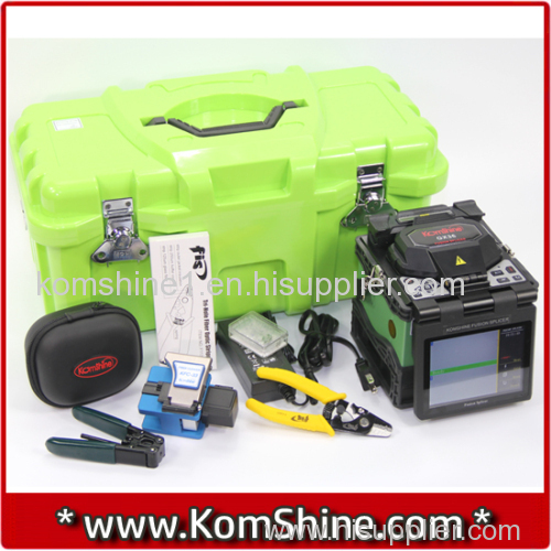 KomShine Core Aligment Single Fiber Fusion Splicer With 0.02dB Splicing Loss