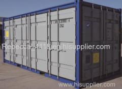 20fl/40ft whole side open container used for sea/inland shipping transportation