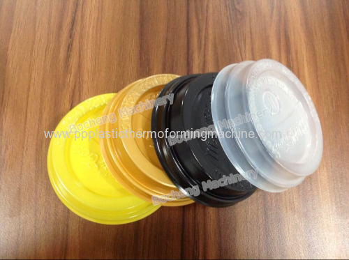 Widely Used Disposable Plastic PP Coffee Cup Lid Forming Machine