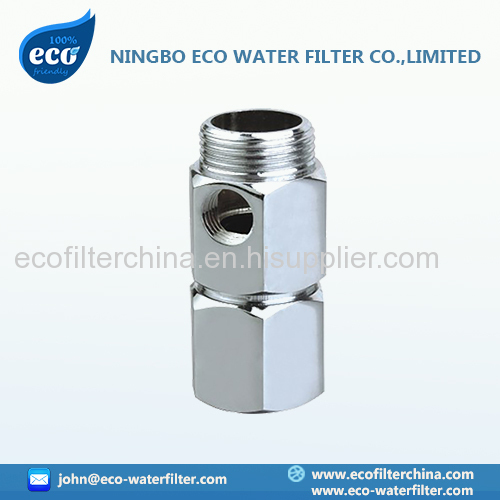 water filter feed water connector
