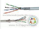 Unshielded Twisted Pairs SFTP Cat5e Cable 1000ft For Computer