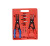 2pcs 10'' Snap Ring Plier Set Circlip Pliers with 16Pcs Replacement Tips