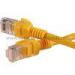 Yellow Short Flat Shielded Cat5e Patch Cables Cat 5e Patch Cord