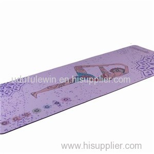 Fixed Printed PU Yoga Mat