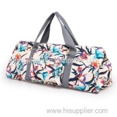 Multifunctional Printed Yoga Bag