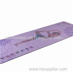 Fixed Printed PU Yoga Mat