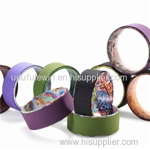 PU Coloured Yoga Wheel