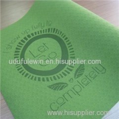 Laser Engraving Yoga Mat