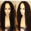 Brazilian Human Hair Lace Front Wig Jerry Curly