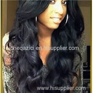 Malaysia Human Hair Full Lace Wig Body Wave