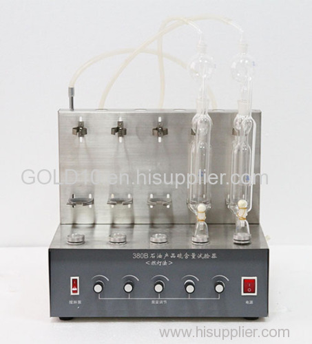 ASTM D1226 Sulphur Content Testing Instrument by Lamp Way