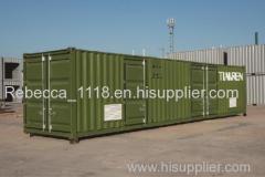 40ft air compressor container /equipment transport container