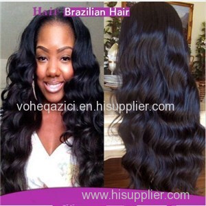 Brazilian Human Hair Full Lace Wig Body Wave