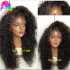 Peruvian Human Hair Full Lace Wig Curly