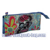 Blue Skull Kids Pencil Case