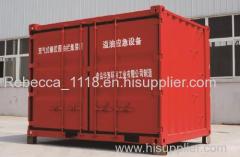 10ft Equipment container is used to protect and transport the emergency equipment