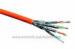 Solid Full Copper Ethernet Cable Category 7 Network Cable 4 Twisted Pairs