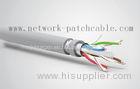 Energy Saving Ethernet Cat6 SFTP Cable PVC / LSZH Low Insertion