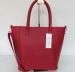 Fashion magnetic clasp handbag/Ladies bag/PU red tote bag