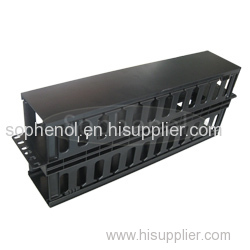 19'' 1U cable organizer