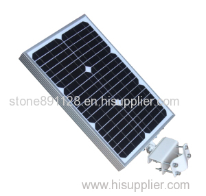 All In One LED Solar Street Light 40W Solar Panel Street Lights IP65