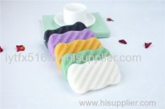 Wavy Shaped Bath Kongjac Sponge