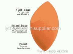 Marquise Bias Cutting Shaped Makeup Sponge