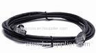 Flat Ethernet Cat6 Patch Cables UTP 23AWG Copper Pass Fluke Grey 5m