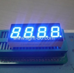 4 digit 0.4" blue led display; 4 digit 0.4" blue 7 segment