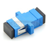 SC-SC Singlemode Simplex Plastic Fiber Optic Adapter