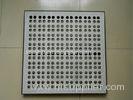 Anti Static HPL Finish Perforated Floor Tiles High Mechanical Strength