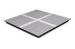 Basement / Data Center Raised Floor Tiles Electrostatic Spray Processed Surface