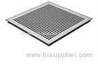 Waterproof Perforated Raised Floor Tiles Strong Wearability Timely Delivery