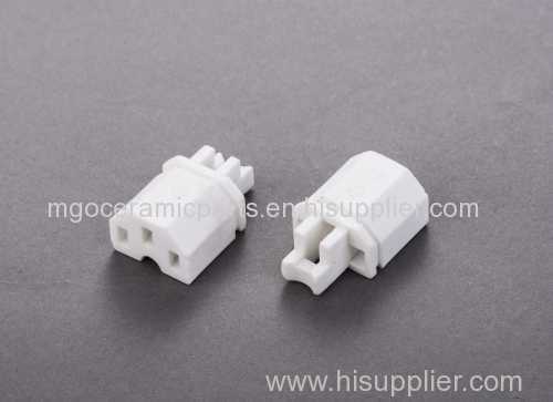 Ceramic electric plug parts