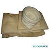 Polyster Fabric Dust Nomex Filter Bag For Steel Mill / Refractory Plant