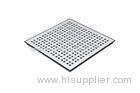 Waterproof Perforated Steel Panel Raised Modular Flooring SGS Standard