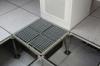 Boosted Air Power Fan Perforated Raised Floor Tiles High Perfprmance