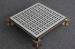 Indoor Perforated Raised Floor Tiles Electrostatic Spray Processed Surface