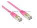 High Speed RJ45 / RJ11 Round Cat5e Patch Cables SFTP Bare Copper Or CCA