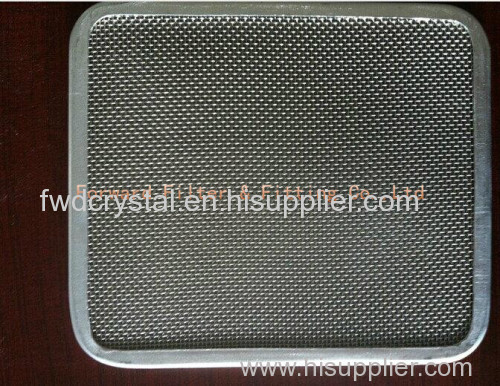 Wire mesh further processing products