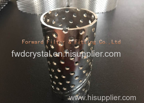 Stainless steel spiral central tube