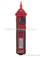 Pen-type digital multimeter with NCV