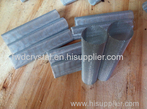 Wire mesh filter tube