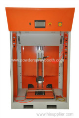 Powder Feed Center Of Cyclone Recycle Booth Systems