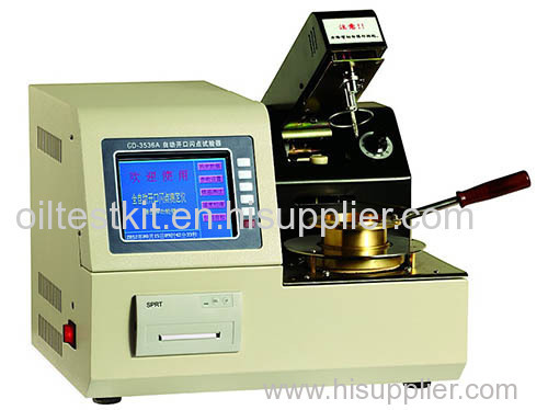 Automatic Cleveland Open Cup Flash Point Meter for oil/ open cup flash point laboratory equipment