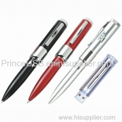 8GB Pen USB Flash Drive Customized Gift USB OEM Supported Promotion Gift Pen Style Customized USB Flash Drive