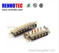 7pin 5pin round pin male d-sub connector